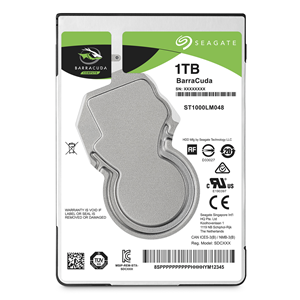 Seagate Guardian BarraCuda ST1000LM048 - HDD - 1 TB - interno - 2.5" - SATA 6Gb/s - 5400 rpm - buffer: 128 MB