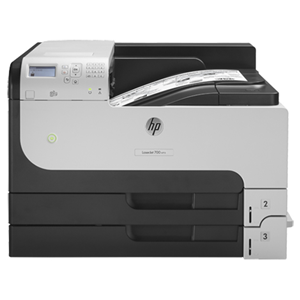 HP LaserJet Enterprise 700 Printer M712dn - Stampante - B/N - Duplex - laser - A3/Ledger - 1200 dpi - fino a 41 ppm - capacità 600 fogli - USB, Gigabit LAN, host USB