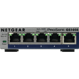 NETGEAR SWITCH 5P GIGABIT DESKTOP METAL CAS E