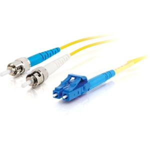 C2G LC-ST 10Gb 50/125 OM3 Duplex Multimode PVC Fiber Optic Cable (LSZH) - Cavo di rete - ST multi-mode (M) a LC multi-mode (M) - 3 m - fibra ottica - duplex - 50 / 125 micron - OM3 - senza alogeni - aqua