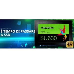SSD 2,5 960GB SATA 6GB/S SU630 520/450 MB/S R/W ADATA 3D QLC