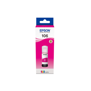 EPSON SUPPLIES Epson 106 - 70 ml - magenta - originale - serbatoio inchiostro - per EcoTank ET-7700, ET-7750, L7160, L7180, Expression Premium ET-7700, ET-7750
