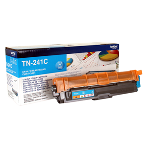 BROTHER SUPPLIES Brother TN241C - Ciano - originale - cartuccia toner - per Brother DCP-9015, DCP-9020, HL-3140, HL-3150, HL-3170, MFC-9140, MFC-9330, MFC-9340