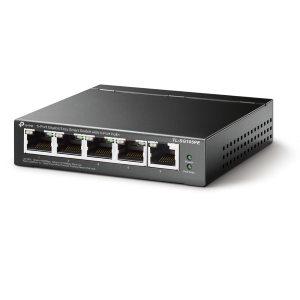 TP-Link TL-SG105PE - Switch - gestito - 5 x 10/100/1000 (4 PoE+) - desktop - PoE+ (65 W)