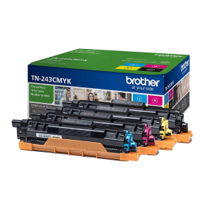 TONER BROTHER TN243CMYK MULTIPACK PER HL L3210CW 4X1.000PG