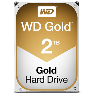 WEST DIG WD Gold Datacenter Hard Drive WD2005FBYZ - HDD - 2 TB - interno - 3.5" - SATA 6Gb/s - 7200 rpm - buffer: 128 MB