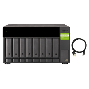 QNAP TL-D800C - Array unità disco rigido - 8 alloggiamenti (SATA-600) - USB 3.2 Gen 2 (esterna)