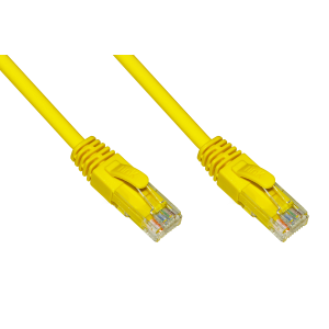 LINK CAVO RETE CATEGORIA 6A NON SCHERMATO UTP AWG24 COLORE GIALLO HALOGENFREE MT 0,5