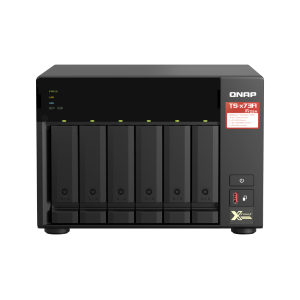 QNAP TS-673A - Server NAS - 6 alloggiamenti - SATA 6Gb/s - RAM 8 GB - Gigabit Ethernet / 2.5 Gigabit Ethernet