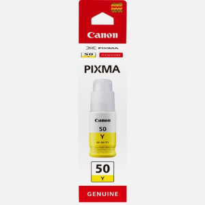 CANON SUPPLIES Canon GI 50 Y - Giallo - originale - ricarica inchiostro - per PIXMA G5050, G6050, G7050, GM2050, GM4050