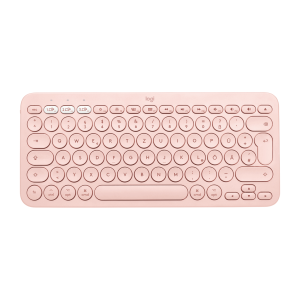 Logitech K380 Multi-Device Bluetooth Keyboard - Tastiera - senza fili - Bluetooth 3.0 - QWERTY - italiana - rosa