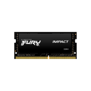 Kingston FURY Impact - DDR4 - modulo - 8 GB - SO DIMM 260-pin - 2666 MHz / PC4-21300 - CL15 - 1.2 V - senza buffer - non ECC - nero