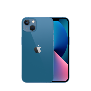 Apple iPhone 13 - 5G smartphone - dual SIM /Memoria Interna 128 GB - display OLED - 6.1" - 2532 x 1170 pixel - 2x fotocamere posteriori 12 MP, 12 MP - front camera 12 MP - blu