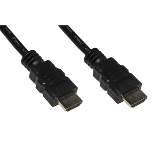 LINK CAVO HDMI ® 4Kx2K PER PC, NOTEBOOK, HDTV, ECC CONTATTI DORATI MT 5 COLORE NERO