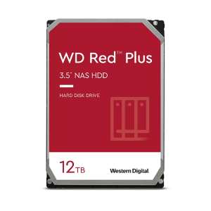 WEST DIG WD Red Plus WD120EFBX - HDD - 12 TB - interno - 3.5" - SATA 6Gb/s - 7200 rpm - buffer: 256 MB