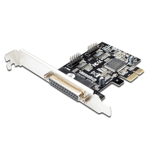 DIGITUS SCHEDA PCI EXPRESS CON 2 PORTE SERIALI 9 POLI E 1 PORTA PARALLELA 25 POLI