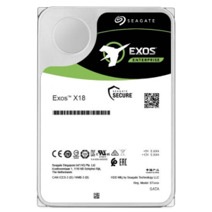 Seagate Exos X18 ST10000NM014G - HDD - crittografato - 10 TB - interno - SAS 12Gb/s - 7200 rpm - buffer: 256 MB - Self-Encrypting Drive (SED)