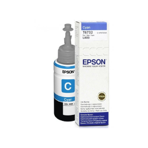 EPSON SUPPLIES Epson T6732 - 70 ml - ciano - originale - ricarica inchiostro - per Epson L1800, L800, L805, L810, L850, EcoTank L1800