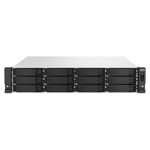 QNAP TS-H1887XU-RP - Server NAS - 18 alloggiamenti - montabile in rack - SATA 6Gb/s - RAID RAID 0, 1, 5, 6, 10, 50, JBOD, 60 - RAM 16 GB - 2.5 Gigabit Ethernet / 10 Gigabit Ethernet - iSCSI supporto - 2U