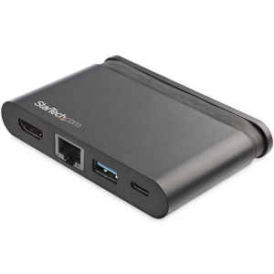 StarTech.com Adattatore USB C a HDMI 4K - 100W PD 3.0 Pass-Through, 1x USB-A, 1x USB-C, GbE - Docking station TB3/USB Type-C (DKT30CHCPD) - Docking station - USB-C - 1GbE