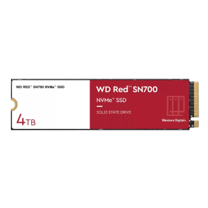 WEST DIG WD Red SN700 WDS400T1R0C - SSD - 4 TB - interno - M.2 2280 - PCIe 3.0 x4 (NVMe)