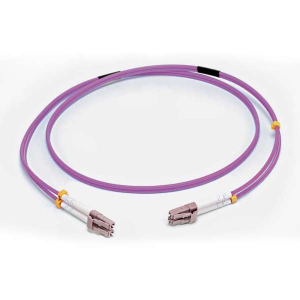 C2G 3m LC/LC OM4 LSZH Fibre Patch - Purple - Cavo patch - LC multi-mode (M) a LC multi-mode (M) - 3 m - fibra ottica - duplex - 50 / 125 micron - OM4 - viola