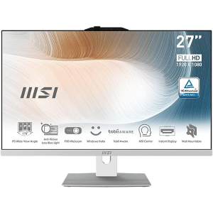 MSI MICROSTAR AIO 27 I5 8GB 512GB W11P WH I5-1235U IPS MODERN