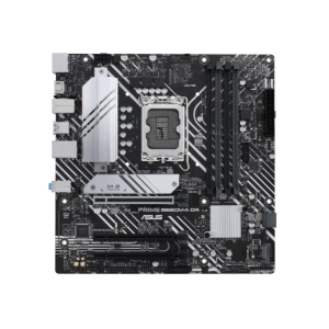 MB ASUS PRIME B660M-A D4-CSM B660 LGA1700 4xDDR4DC-5333oc 2xHDMI DP 1xPCIe4.0x16 4xSATA3r M2 GBLAN USB3.2 mATX 90MB19K0-M1EAYC