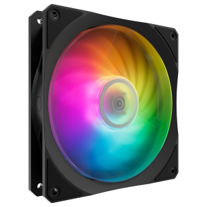 COOLER MASTER VENTOLA MOBIUS 140P ARGB 140X25, ARGB GEN2, 01900 RPM