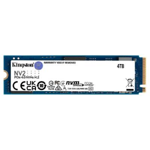 Kingston NV2 - SSD - 4 TB - interno - M.2 2280 - PCIe 4.0 x4 (NVMe) - per Intel Next Unit of Computing 12 Pro Kit - NUC12WSKi5
