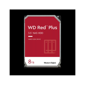 WEST DIG WD Red Plus WD80EFPX - HDD - 8 TB - interno - 3.5" - SATA 6Gb/s - 5640 rpm - buffer: 256 MB