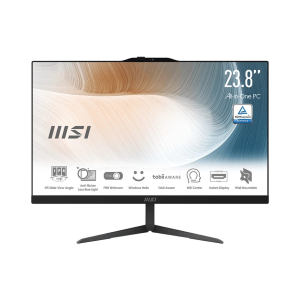 MSI MICROSTAR AIO 23,8 I3 8GB 512GB W11P BK I3-1215U IPS NO TCH NO ODD BLACK