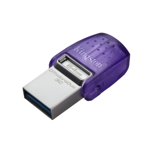 Kingston DataTraveler microDuo 3C - Chiavetta USB - 64 GB - USB 3.2 Gen 1 / USB-C