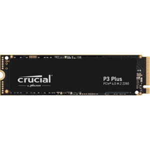 CRUCIAL SSD INTERNO 1TB P3 PLUS M.2 Nvme Gen.4 Read/Write 5000/3600 Mb/s