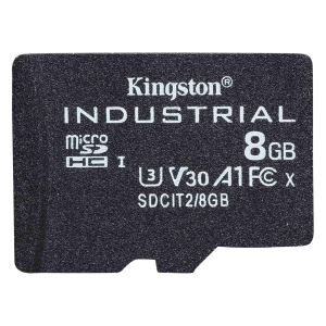 Kingston Industrial - Scheda di memoria flash - 8 GB - A1 / Video Class V30 / UHS-I U3 / Class10 - UHS-I microSDHC