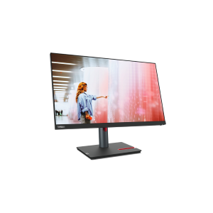 Lenovo P24q-30 - Monitor a LED - 23.8" - 2560 x 1440 QHD @ 60 Hz - IPS - 300 cd/m² - 1000:1 - 4 ms - HDMI, DisplayPort - nero corvino - per ThinkCentre neo 70t 11YU, ThinkPad P15 Gen 2 20YQ