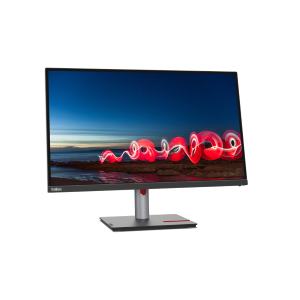 Lenovo ThinkVision T27i-30 - Monitor a LED - 27" - 1920 x 1080 Full HD (1080p) @ 60 Hz - IPS - 300 cd/m² - 1000:1 - 4 ms - HDMI, VGA, DisplayPort - nero - Campus