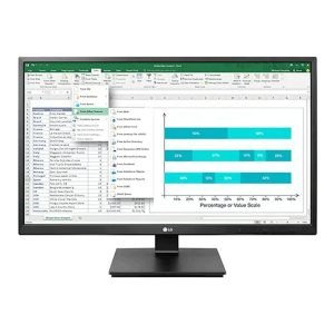 LG MONITOR 23,8 LED IPS FHD 5MS 250 CDM, PIVOT, DVI/HDMI, MULTIMEDIALE