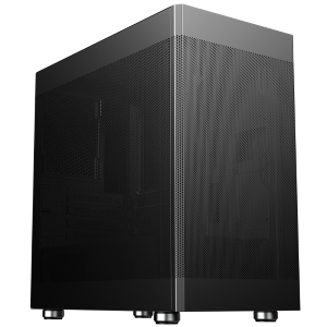 ITEK CASE MINI TOWER PROMESH 35B GAMING OFFICE TYPE-C, 2xUSB3, 3 LATI MESH