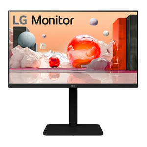 LG ELECTRONICS LG 24BA450-B - Monitor a LED - 24" (23.8" visualizzabile) - 1920 x 1080 Full HD (1080p) @ 100 Hz - IPS - 250 cd/m² - 1300:1 - 5 ms - HDMI, VGA, DisplayPort - altoparlanti