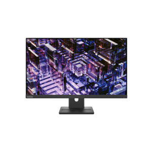 Lenovo ThinkVision E24q-30 - Monitor a LED - 24" (23.8" visualizzabile) - 2560 x 1440 QHD @ 100 Hz - IPS - 300 cd/m² - 1300:1 - 4 ms - HDMI, DisplayPort - altoparlanti - nero corvino