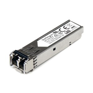 StarTech.com MSA Uncoded Compatible SFP Module, 1000BASE-SX, 1GbE Multi Mode (MMF) Fiber Optic Transceiver, 1GE Gigabit Ethernet SFP, LC Connector, 550m, 850nm, DDM, 1Gbps Mini GBIC Module - Lifetime Warranty (SFP1000SXST) - Modulo transceiver SFP (m