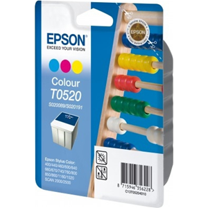 EPSON C13T052040 CART.INK     COLOR 4xx/640/660/670/800/860/
