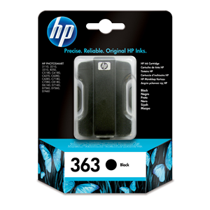 HP C8721EE CART.INK NERO      6ml./300pag./N.363